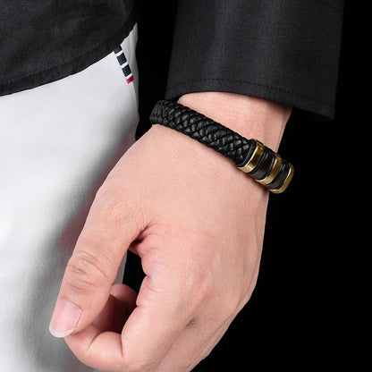 FILINZI - &quot;Vinci&quot; Lederarmband, Personalisiert