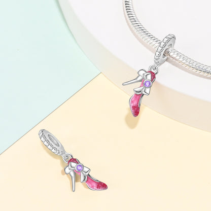 FILINZI - &quot;Pink High Heel&quot; Charm