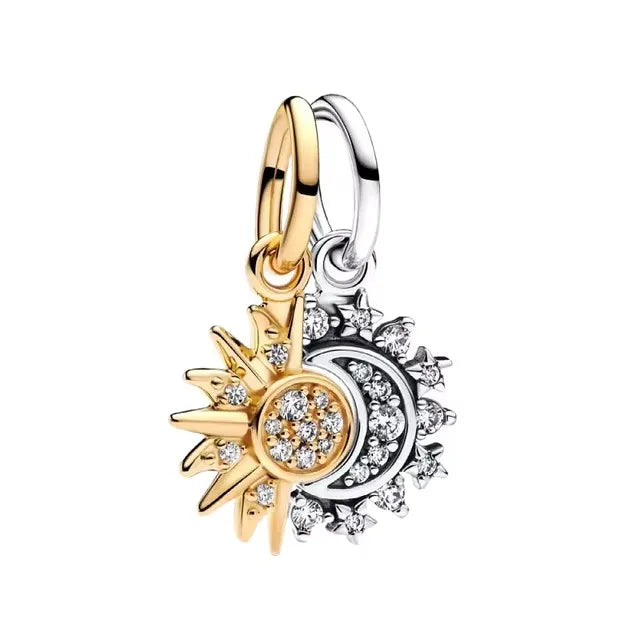 Teilbarer Sonne & Mond Charm