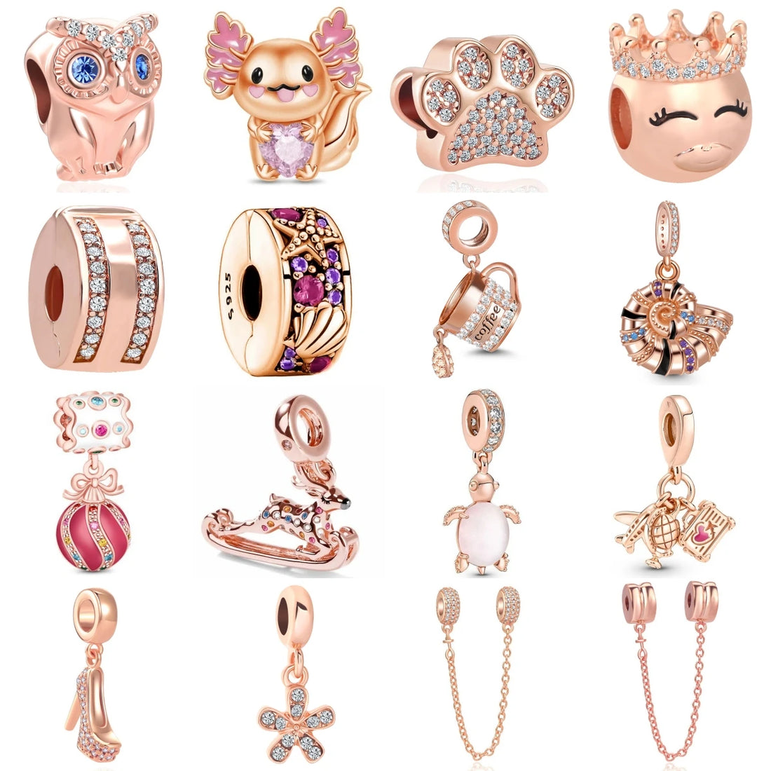 FILINZI - &quot;Rosé&quot; Charms