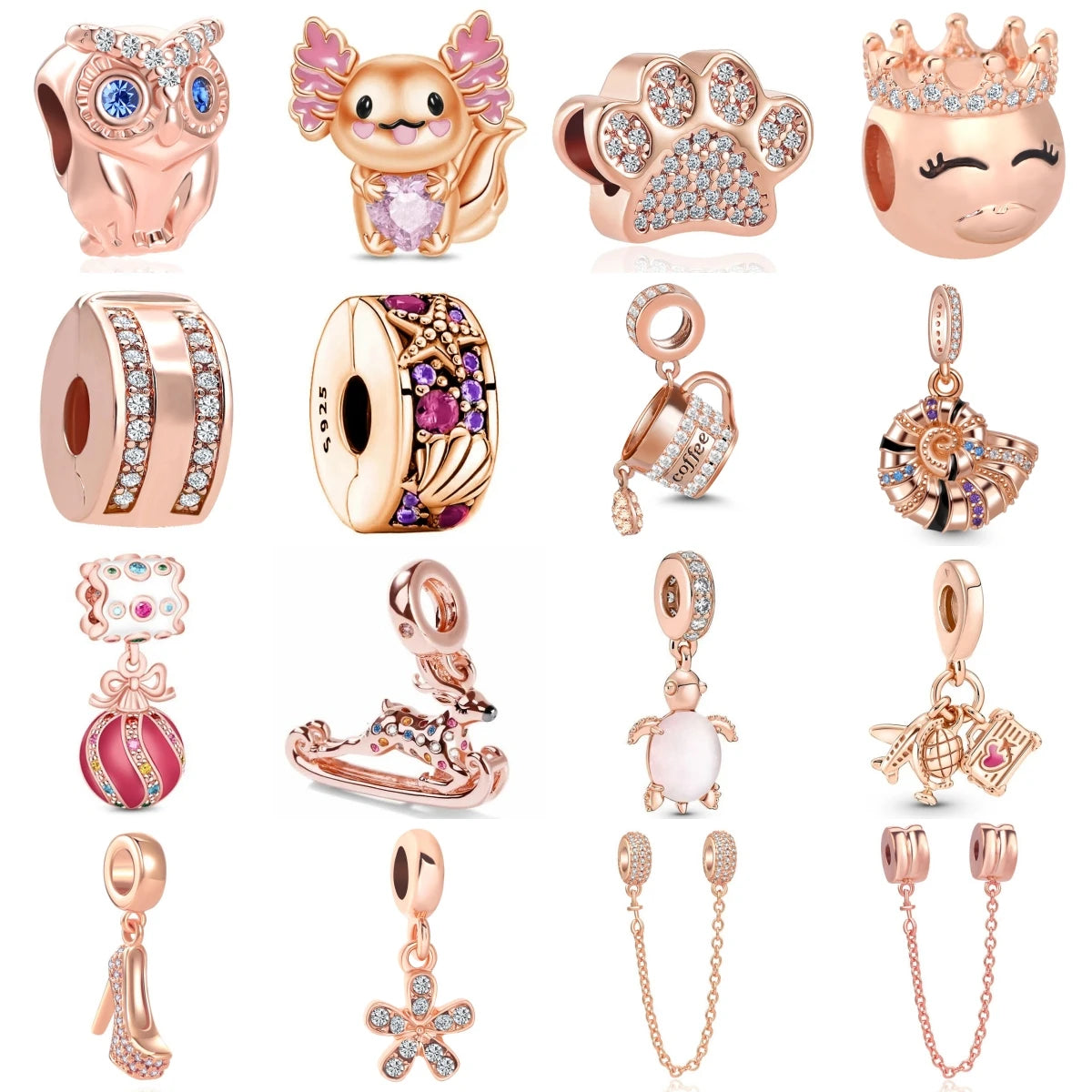 FILINZI - &quot;Rosé&quot; Charms