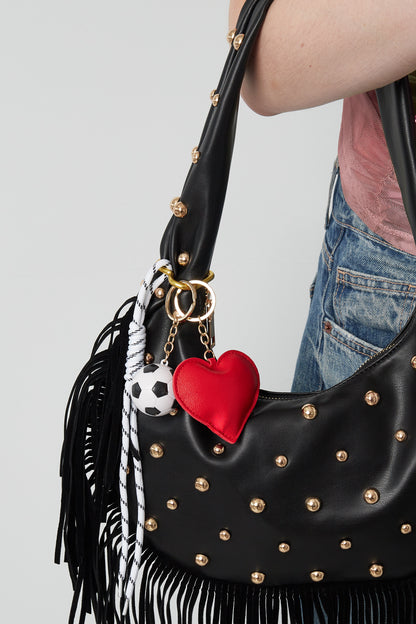 Taschenanhänger „Football love“