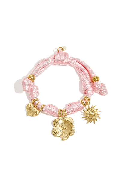 Seil-Charm-Armbänder, Blumenmotiv, Urlaub, Treffen/Party, Romantische Serie, Damenschmuck