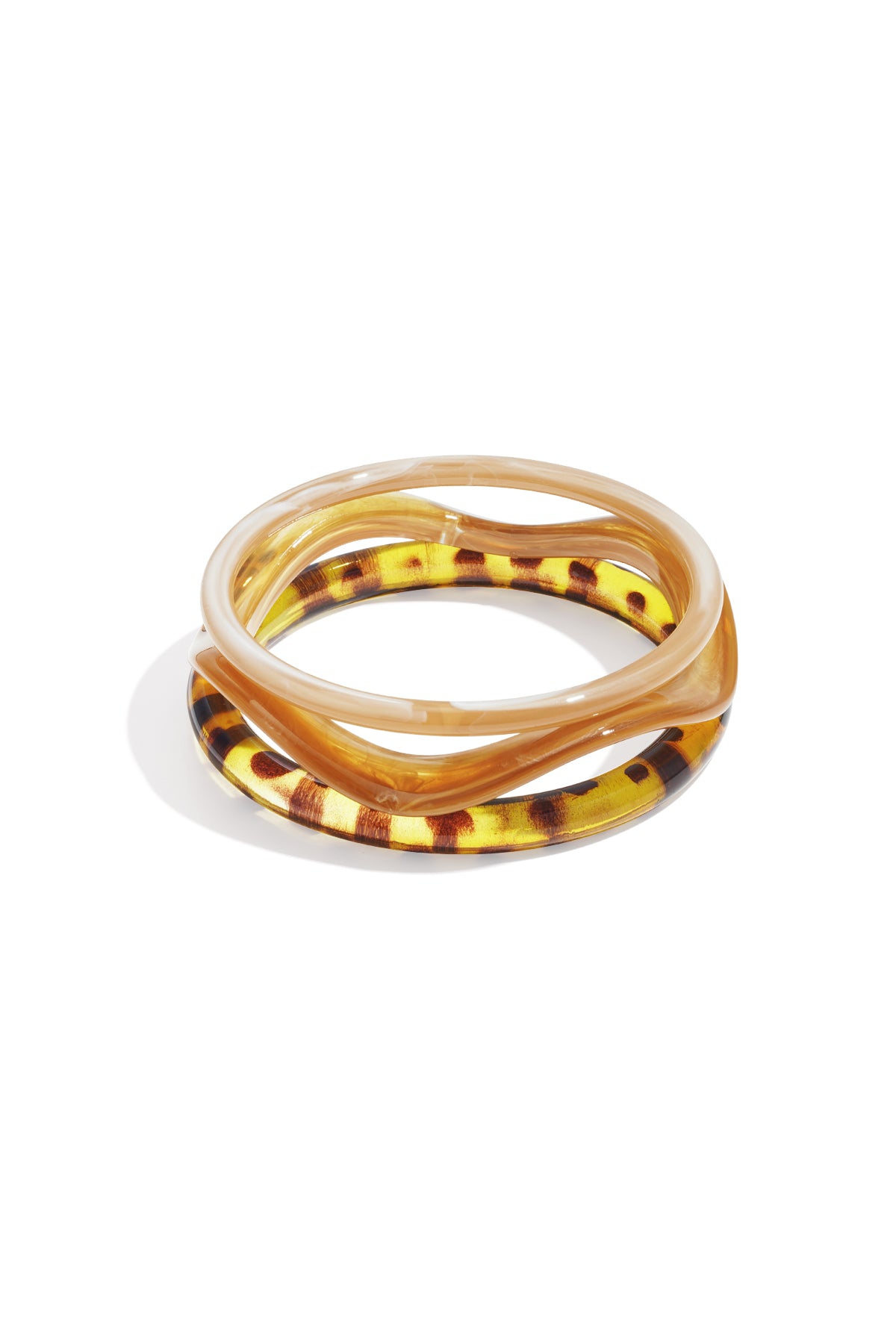 Acryl Armreifen Einfarbig Casual Täglich Einfache Serie frauen schmuck