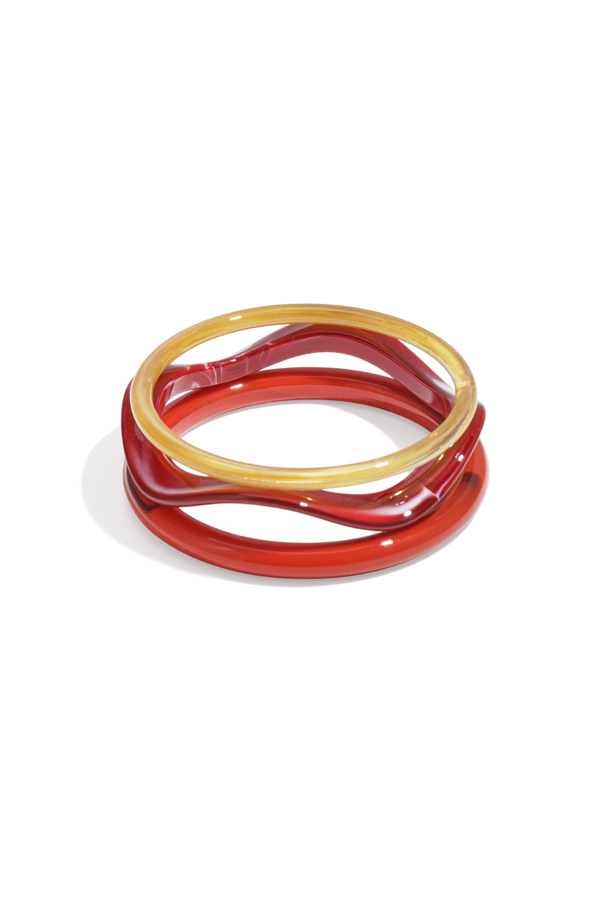 Acryl Armreifen Einfarbig Casual Täglich Einfache Serie frauen schmuck