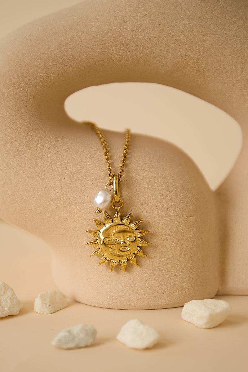 Anhänger Halsketten Sonne Casual Daily Simple Series Damenschmuck