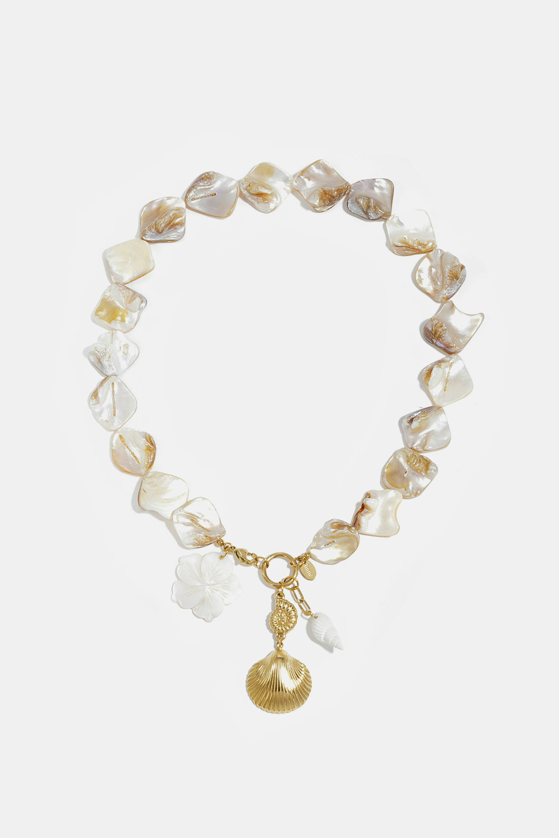 Perlenketten mit Muscheln, Schildkrötenmotiv, Urlaubs-/Strandmotiv, ethnische Serie, Damenschmuck
